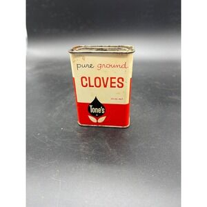 Vintage Tone's Pure Ground Cloves Tin